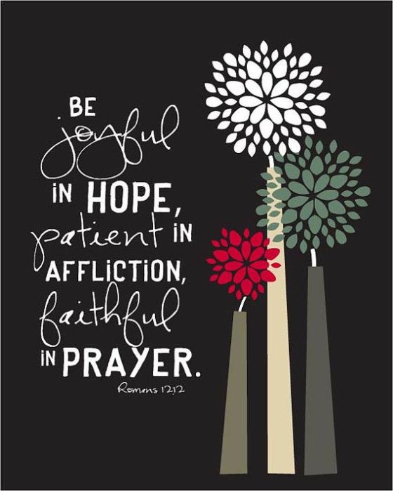 joyful in hope